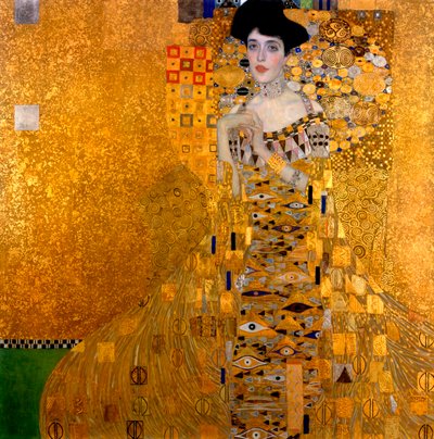 阿黛尔·布洛赫·鲍尔（Adele Bloch-Bauer I），1907年 作者 Gustav Klimt