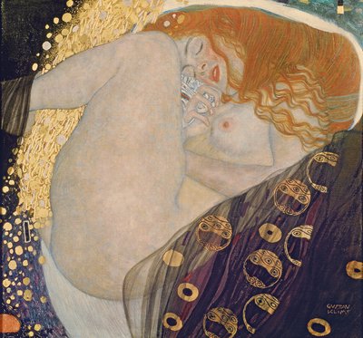 达娜厄 作者 Gustav Klimt
