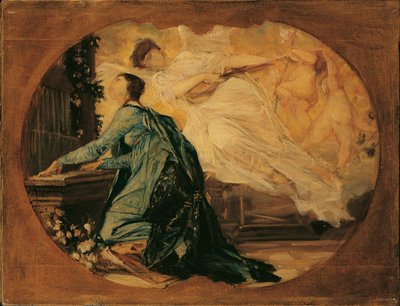 音乐寓言设计（风琴演奏者） 作者 Gustav Klimt
