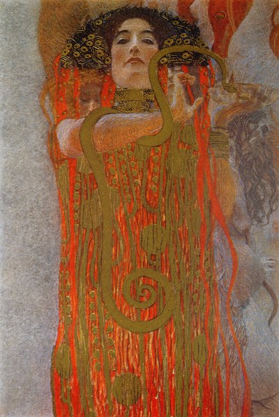 Hygieia，1900-7（医学详情） 作者 古斯塔夫·克里姆特