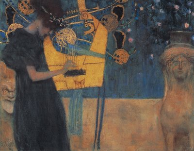 音乐 (The Music) 作者 Gustav Klimt