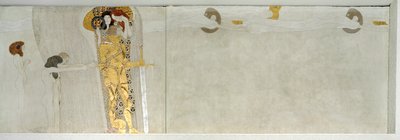 贝多芬浮雕，细节 作者 古斯塔夫·克里姆特