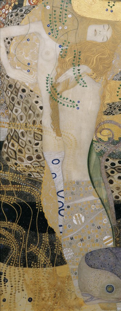 九头蛇，1904-1906 作者 古斯塔夫·克里姆特