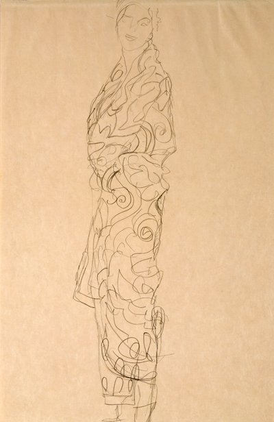 和服的女人 作者 古斯塔夫·克里姆特