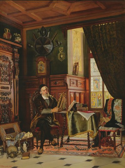 古董收藏家 作者 Gustav Koppel
