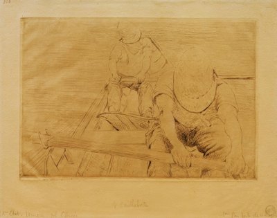 在耶尔河上划船桨手 作者 古斯塔夫·卡耶博特
