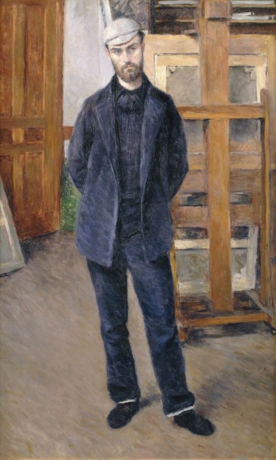 Pierre Rabot肖像，全长； Pierre Rabot的肖像； 1893年 作者 古斯塔夫·卡耶博特