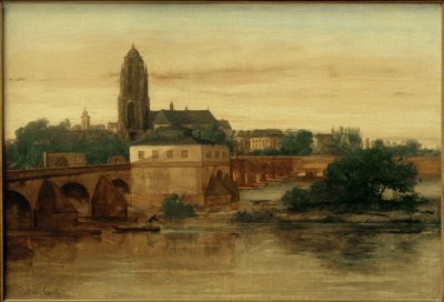 G.Courbet，美因河畔法兰克福.... 作者 古斯塔夫·库尔贝