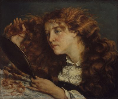 Jo，La Belle Irlandaise，1865-66年。 作者 古斯塔夫·库尔贝