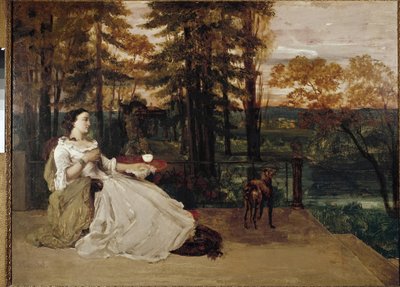法兰克福夫人的绘画，古斯塔夫·库尔贝特（Gustave Courbet） 作者 古斯塔夫·库尔贝