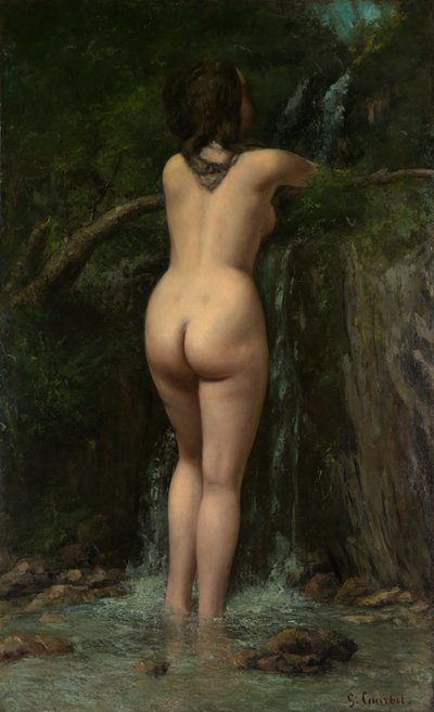资料来源，1862年。 作者 Gustave Courbet