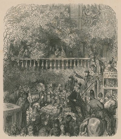 伦敦生活的一幕 作者 古斯塔夫·多尔（Gustave Dore）