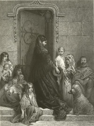 施舍给予 作者 古斯塔夫·多尔（Gustave Dore）