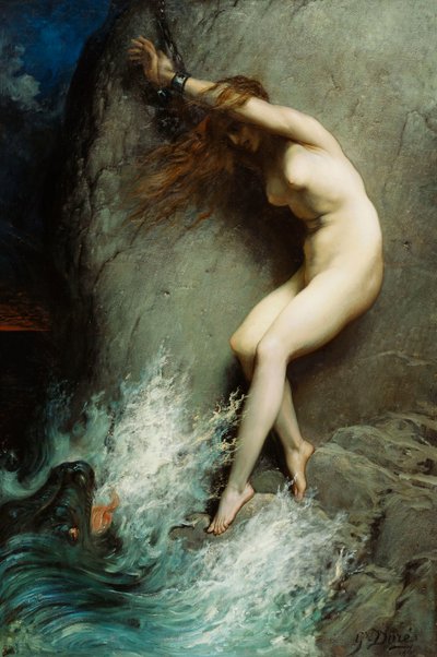 1869年的仙女座 作者 古斯塔夫·多尔（Gustave Dore）
