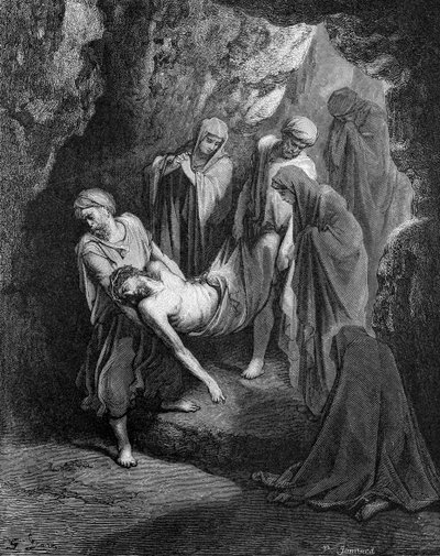 耶稣的葬礼 作者 古斯塔夫·多尔（Gustave Dore）