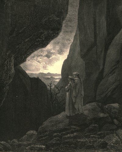 通过这种隐藏的方式，我和我的向导确实进入了c1890，回到了公平的世界。 作者 古斯塔夫·多尔（Gustave Dore）