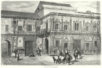 市政厅（雕刻） 作者 古斯塔夫·多尔（Gustave Dore）