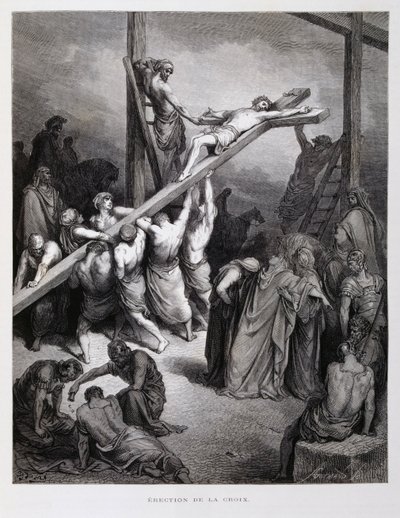 被钉十字架的基督，多尔圣经插图 作者 古斯塔夫·多尔（Gustave Dore）