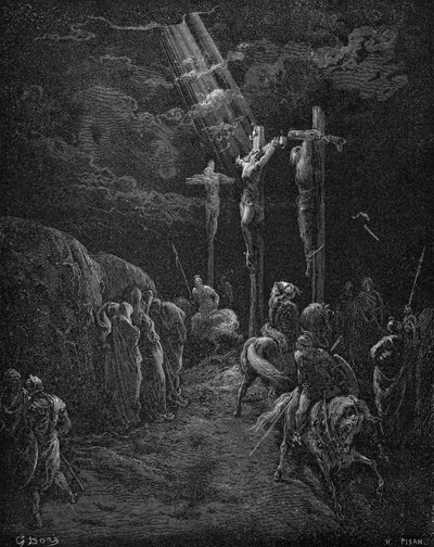 耶稣受难 作者 古斯塔夫·多尔（Gustave Dore）