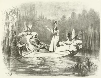 Dandyism乡村化（凹版印刷） 作者 古斯塔夫·多尔（Gustave Dore）