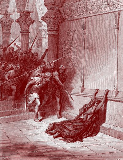 多雷的《亚他利雅之死》--圣经 作者 古斯塔夫·多尔（Gustave Dore）