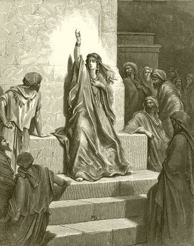 德波拉（雕刻 作者 古斯塔夫·多尔（Gustave Dore）