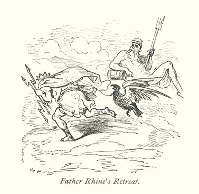 莱茵神父的退隐（雕刻） 作者 古斯塔夫·多尔（Gustave Dore）