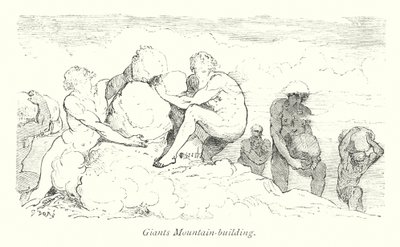 巨人山建筑（雕刻） 作者 古斯塔夫·多尔（Gustave Dore）