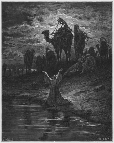 古斯塔夫多尔圣经：雅各的祷告 作者 古斯塔夫·多尔（Gustave Dore）