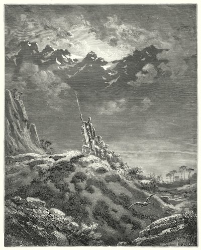 Gustave Dores Don Quixote: "Towards the kingdom of Micomicon" (engraving) 作者 古斯塔夫·多尔（Gustave Dore）