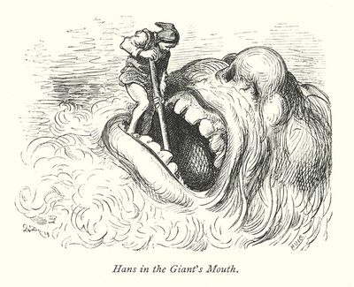 巨人嘴里的汉斯》（雕刻） 作者 古斯塔夫·多尔（Gustave Dore）