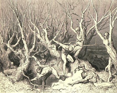 现在快点，最重要的是哭泣，现在赶紧死亡！，c1890。 作者 古斯塔夫·多尔（Gustave Dore）