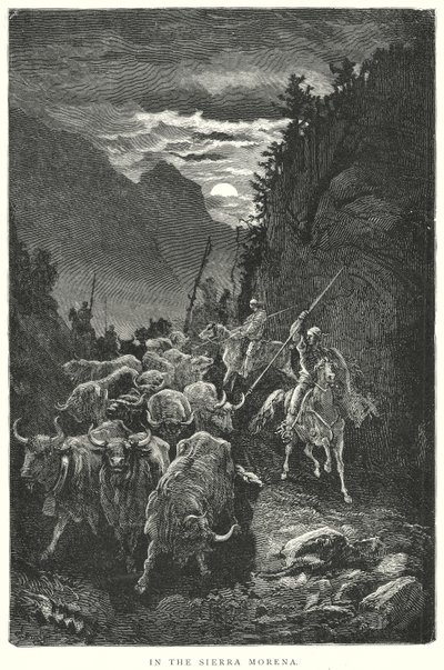 莫雷纳山脉（雕刻） 作者 古斯塔夫·多尔（Gustave Dore）