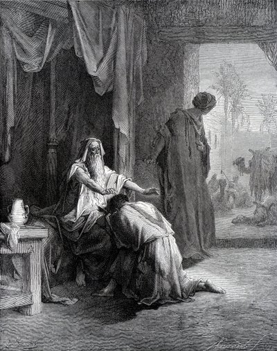 艾萨克祝福雅各 作者 古斯塔夫·多尔（Gustave Dore）