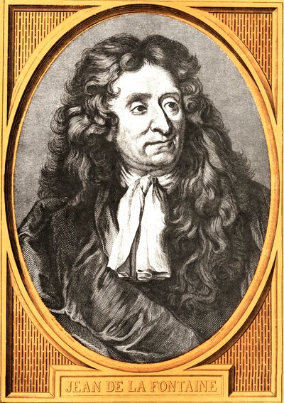 Jean de La Fontaine 1621-1695，19世纪。 作者 古斯塔夫·多尔（Gustave Dore）