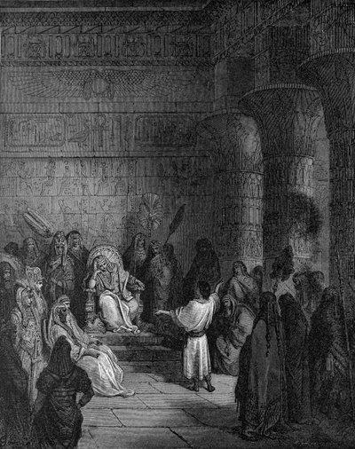 约瑟解释了法老的梦 作者 Gustave Dore