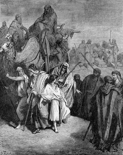 约瑟被卖到埃及 作者 古斯塔夫·多尔（Gustave Dore）