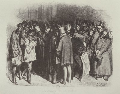 证券交易所的后台 作者 古斯塔夫·多尔（Gustave Dore）