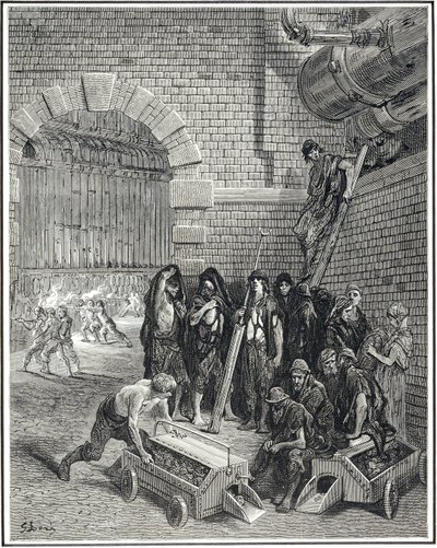 兰贝斯煤气厂，1872年 作者 古斯塔夫·多尔（Gustave Dore）