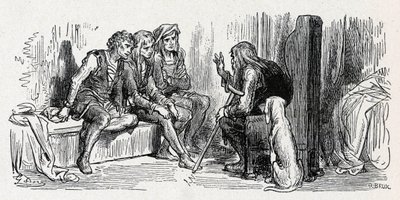 耕夫和他的孩子们（1861-1868 年雕刻） 作者 古斯塔夫·多尔（Gustave Dore）