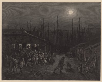 伦敦码头区 作者 古斯塔夫·多尔（Gustave Dore）