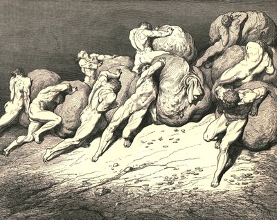并不是所有的黄金，都存在于月球之下或曾经存在过，大约在1890年。 作者 古斯塔夫·多尔（Gustave Dore）