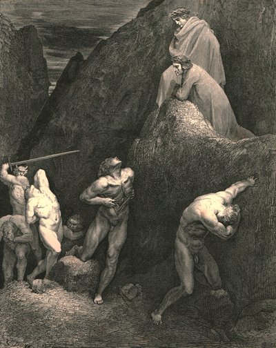 现在标记我如何撕裂我！瞧！ Mahomet如何被弄坏！，c1890。 作者 古斯塔夫·多尔（Gustave Dore）