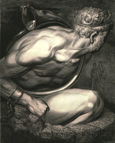 愚蠢的精神！让你的角向你解释，c1890。 作者 古斯塔夫·多尔（Gustave Dore）