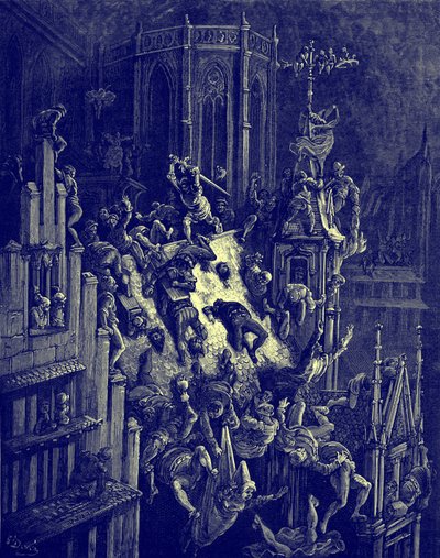 Ludovico Ariosto的Orlando Furious 作者 Gustave Dore