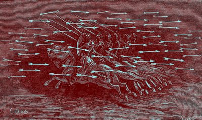卢多维科-阿里奥斯托的《奥兰多-古里奥斯》。 作者 古斯塔夫·多尔（Gustave Dore）