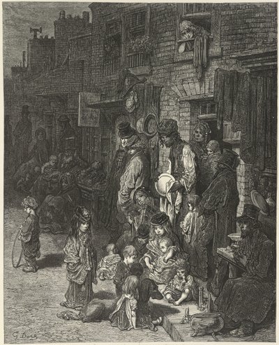 伦敦：朝圣之旅》，作者威廉-布兰查德-杰罗尔德。 作者 Gustave Dore
