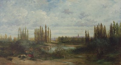 斯特拉斯堡附近的池塘 作者 古斯塔夫·多尔（Gustave Dore）