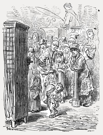 庞克与朱迪》，1872年。   作者 古斯塔夫·多尔（Gustave Dore）