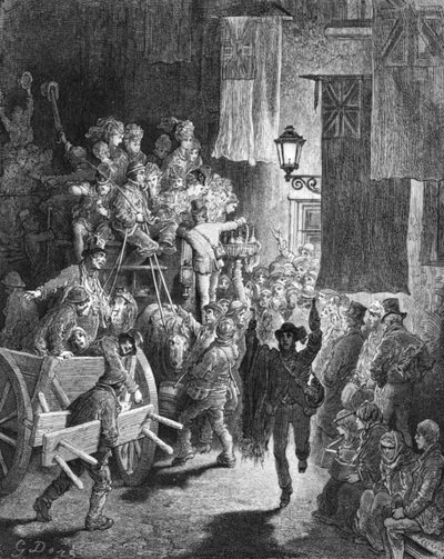 返乡》，1872年。   作者 古斯塔夫·多尔（Gustave Dore）